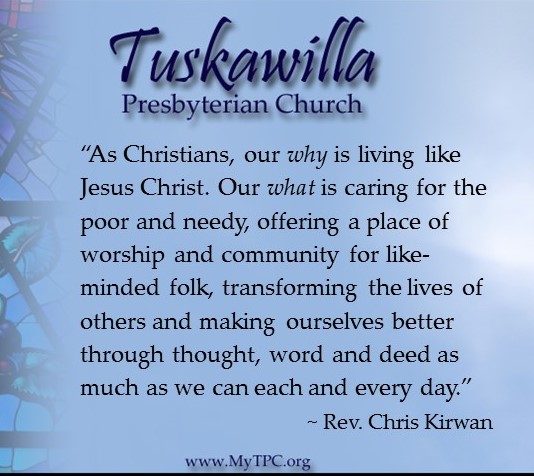 As Christians, our why is living like Jesus Christ. - Christopher Kirwan