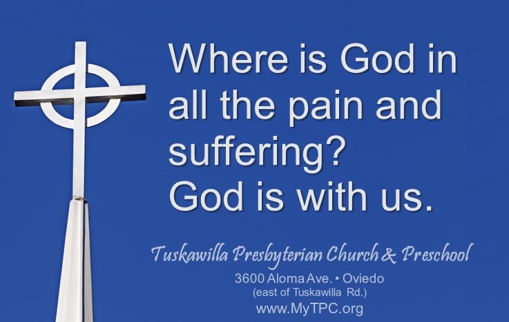 Where is God in all the Pain and Suffering?